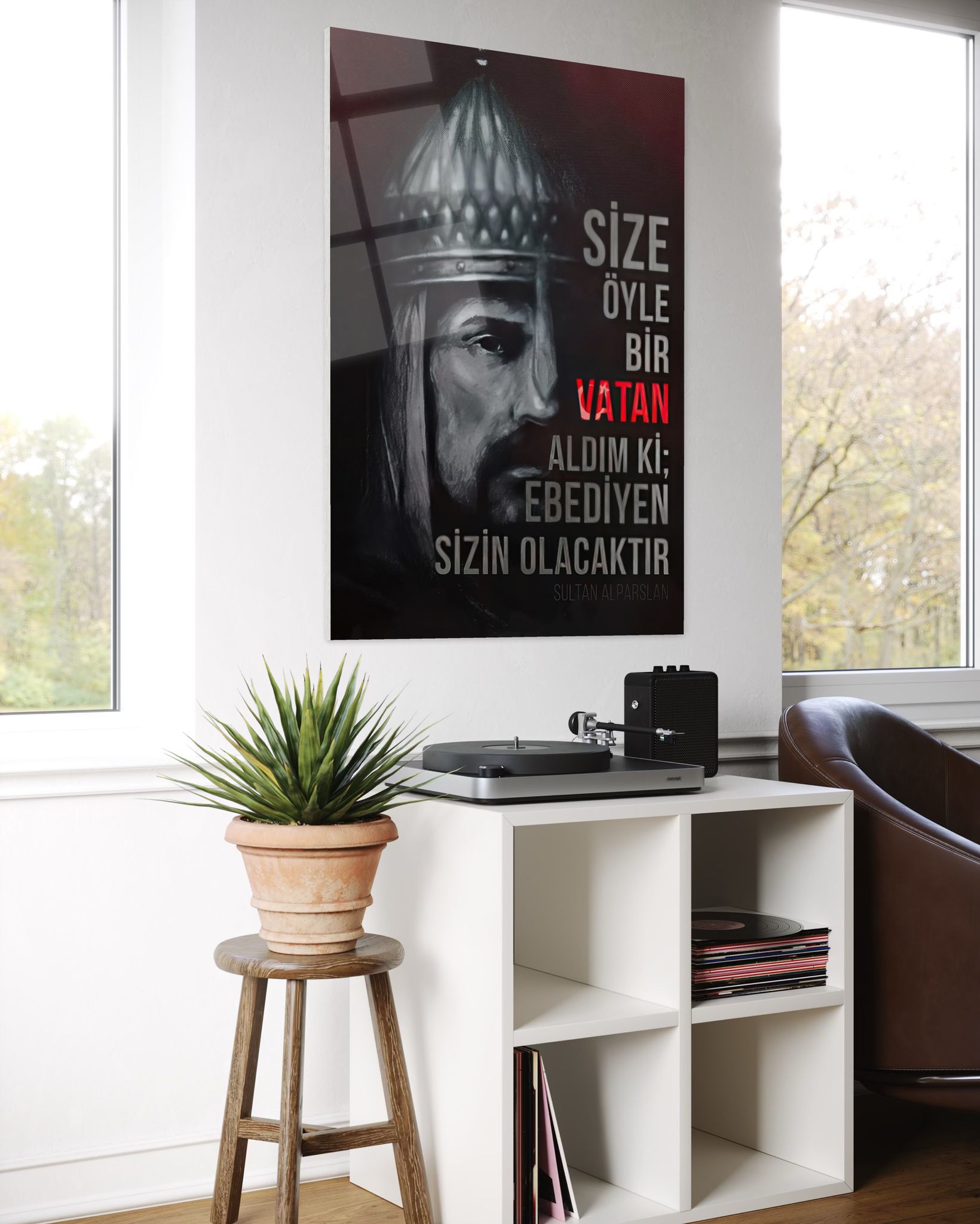 SULTAN ALPARSLAN Cam Tablo 119