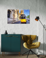 SARI TRAMVAY (LİZBON) Cam Tablo 111