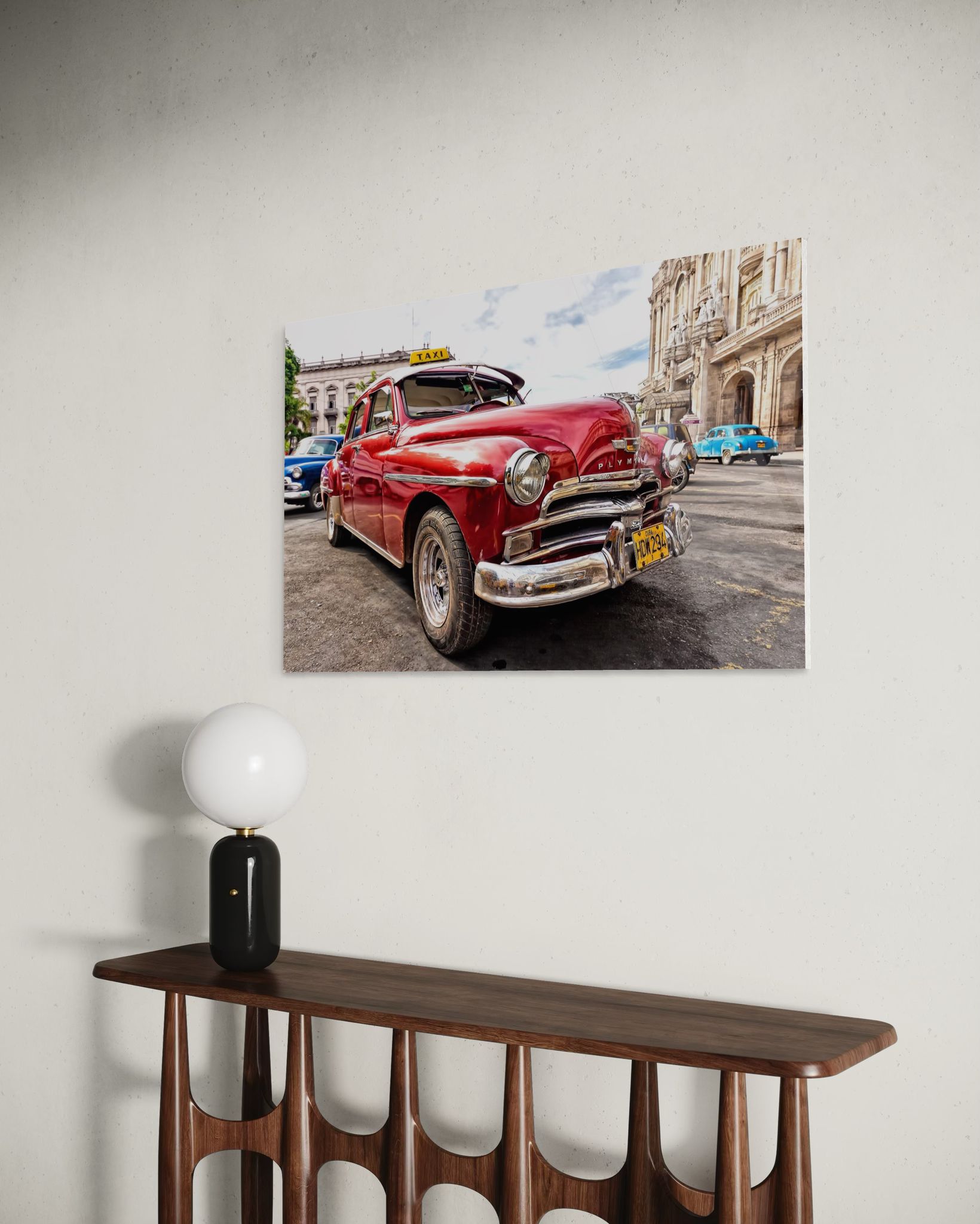 PLYMOUTH SPECİAL DE LUXE (1949 MODEL) Cam Tablo 102