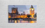HOUSE OF PARLIAMENT (PARLAMENTO MECLİSİ) VE BIG BEN SAAT KULESİ Cam Tablo (118)
