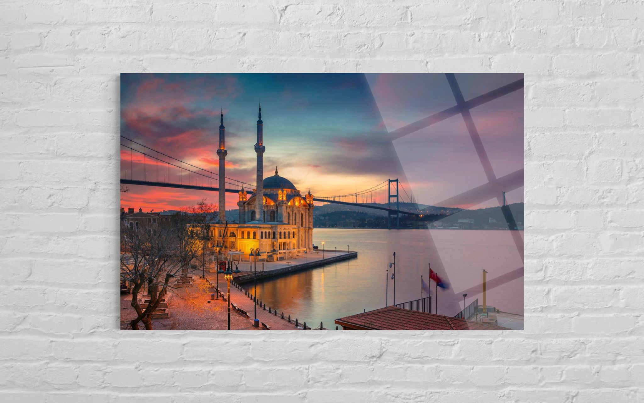 ORTAKÖY CAMİ (İSTANBUL) Cam Tablo (112)