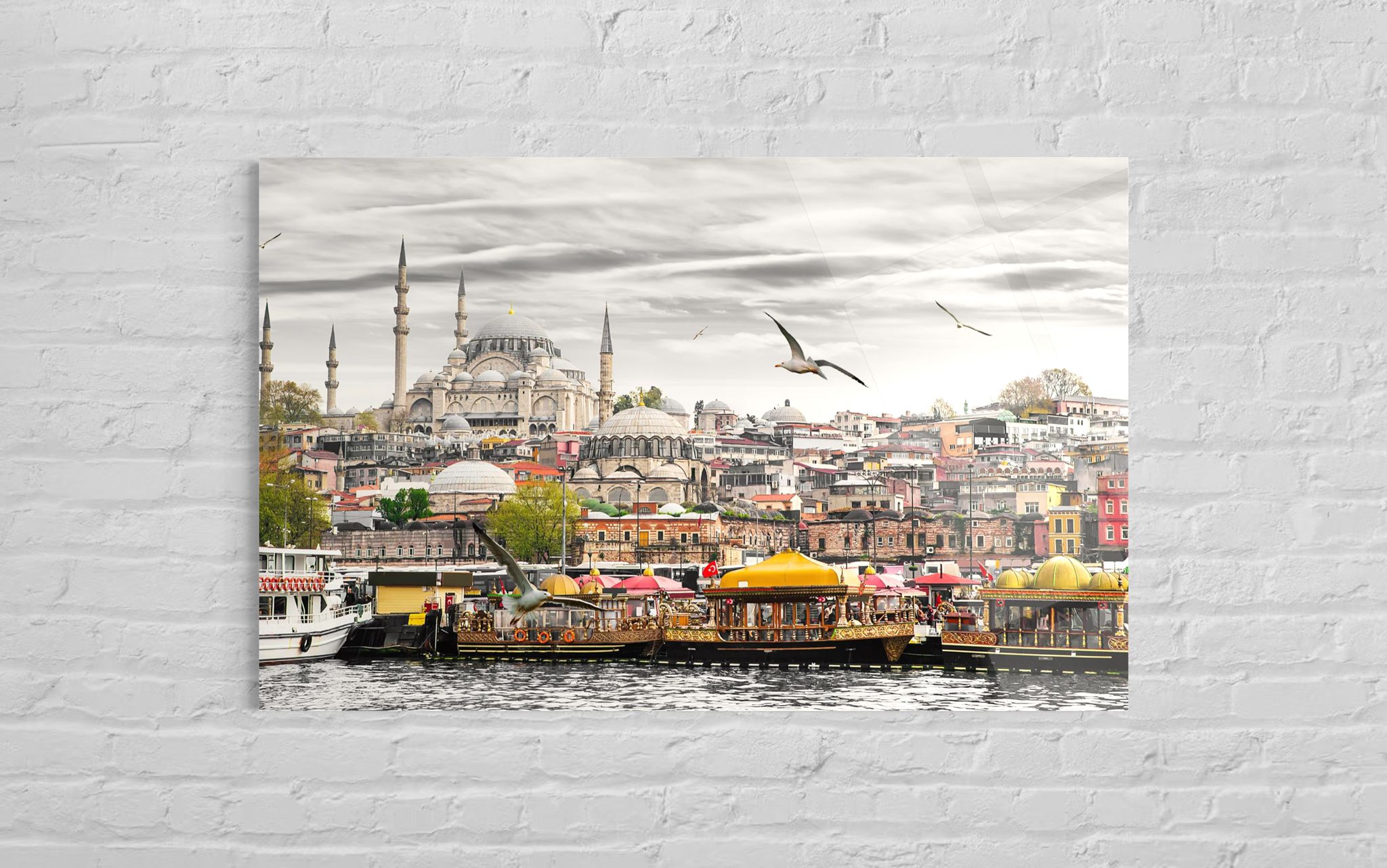 SÜLEYMANİYE CAMİ 2 (İSTANBUL) Cam Tablo (104)