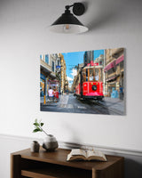 İSTİKLAL CADDESİ (İSTANBUL) Cam Tablo (117)