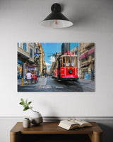 İSTİKLAL CADDESİ (İSTANBUL) Cam Tablo (117)