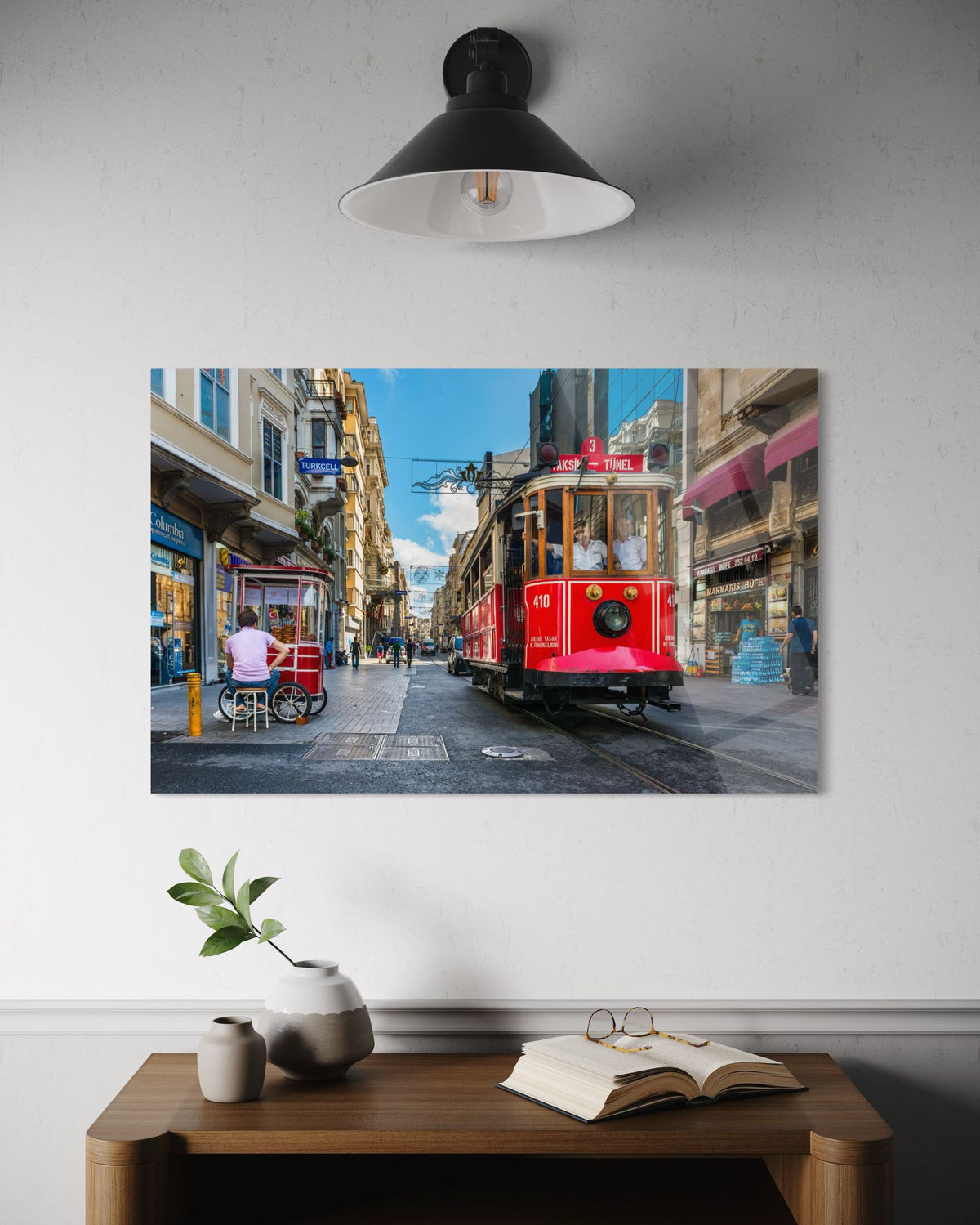 İSTİKLAL CADDESİ (İSTANBUL) Cam Tablo (117)