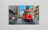 İSTİKLAL CADDESİ (İSTANBUL) Cam Tablo (117)