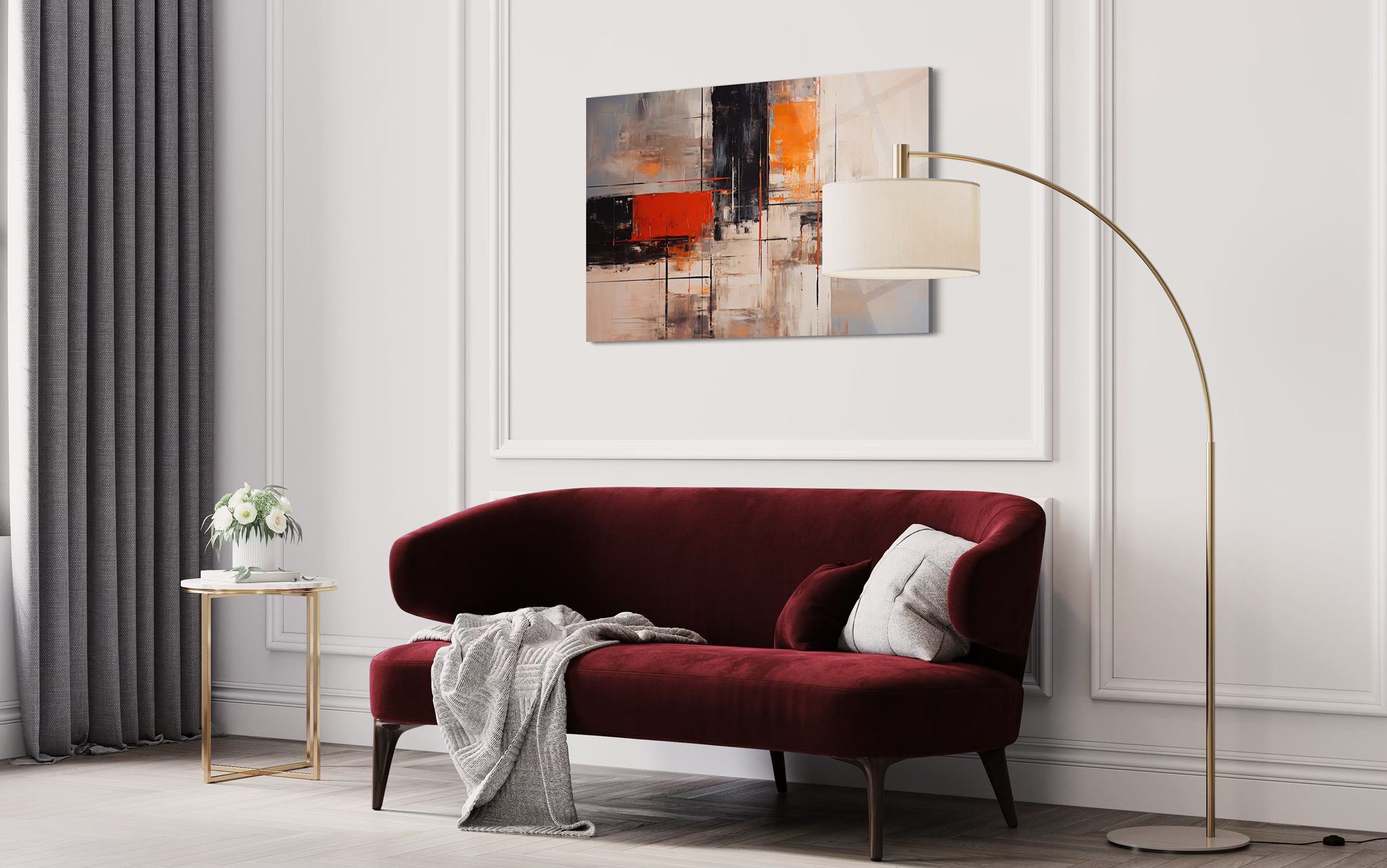 Modern Sanat Cam Tablo632