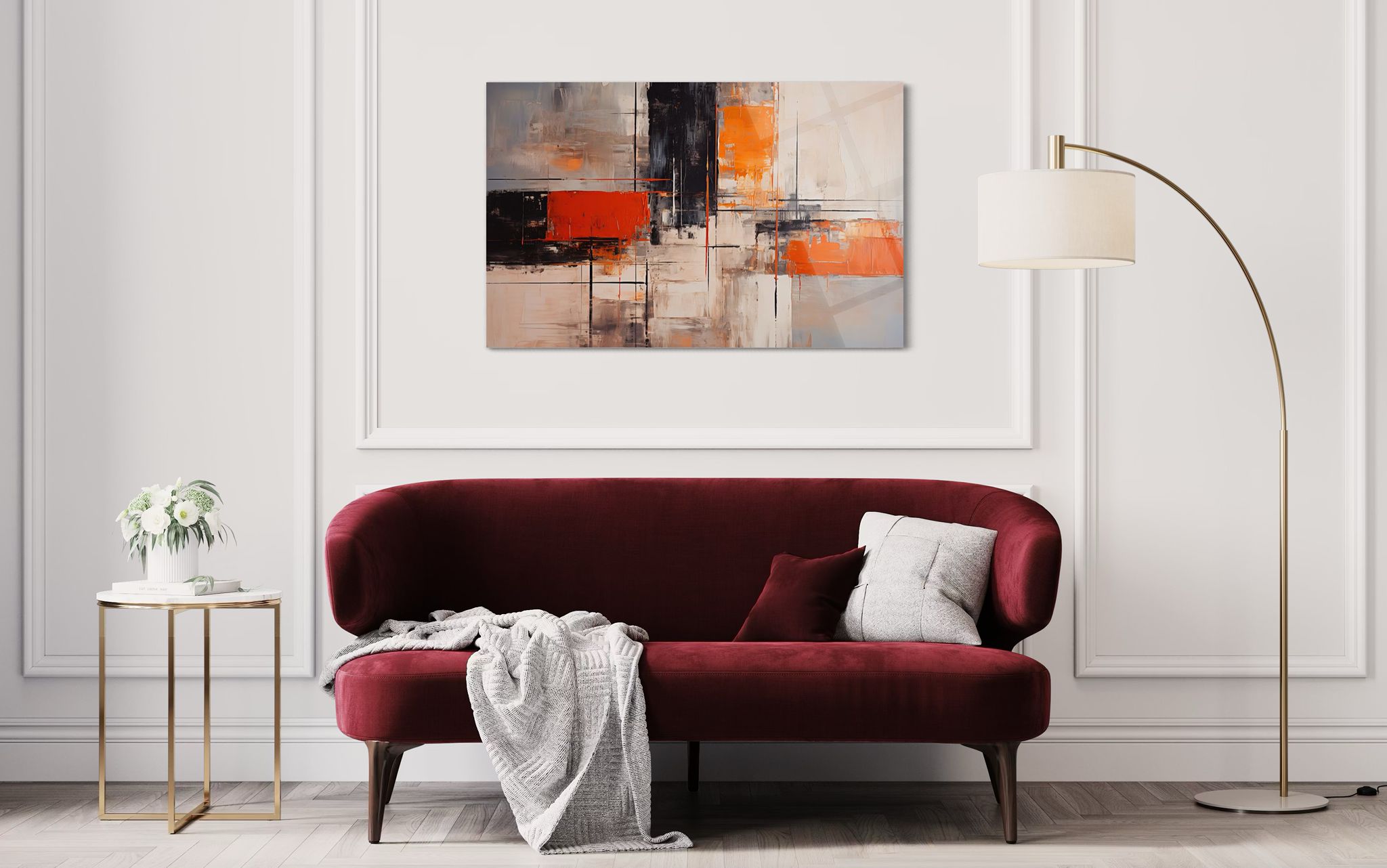 Modern Sanat Cam Tablo632