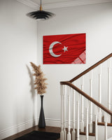Türk Bayrağı Cam Tablo 111