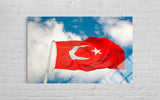 Türk Bayrağı Cam Tablo110