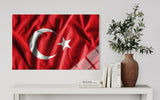 Türk Bayrağı Cam Tablo 105
