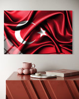 Türk Bayrağı Cam Tablo103