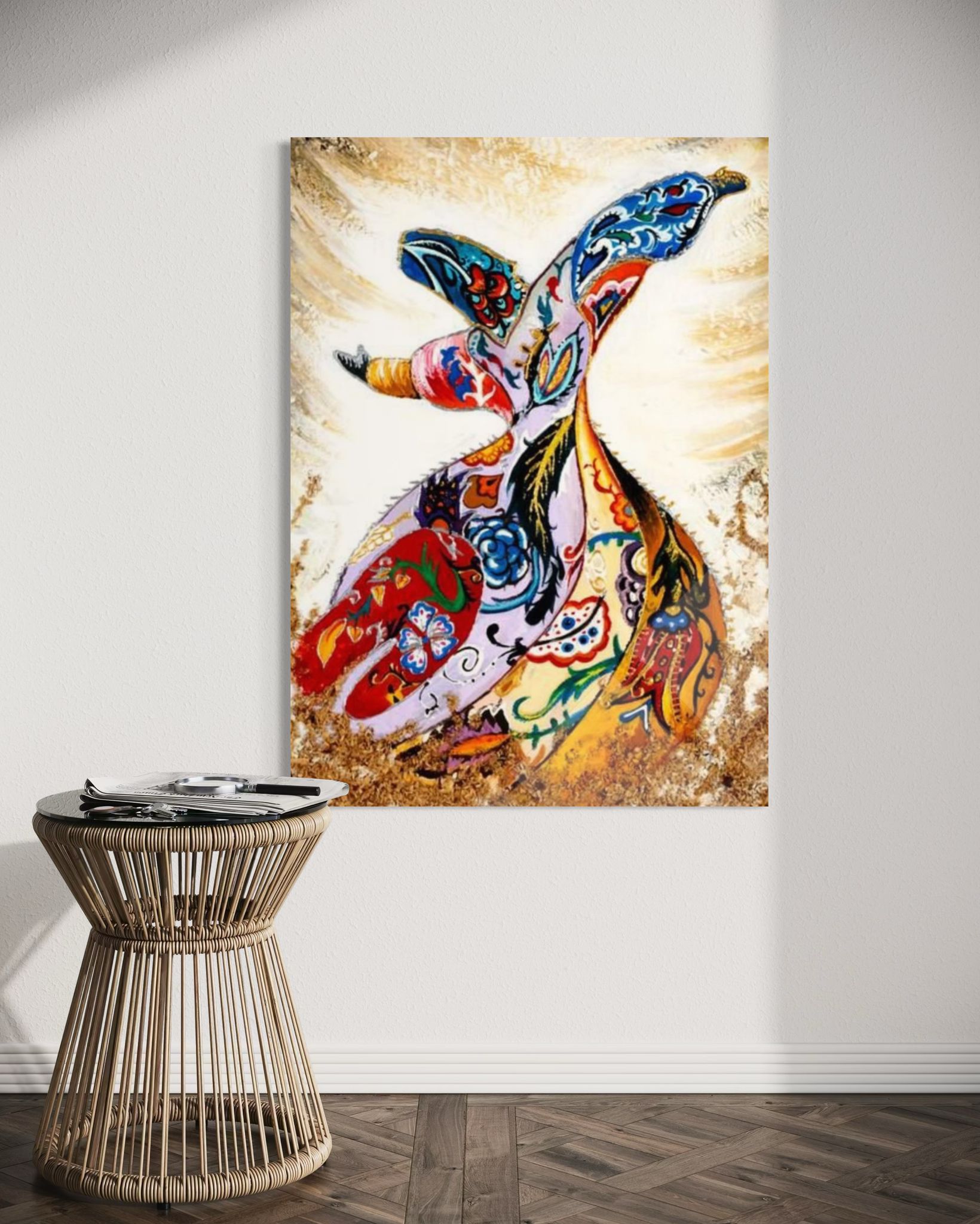 Mevlevilik & Sema Ayini Cam Tablo (467)