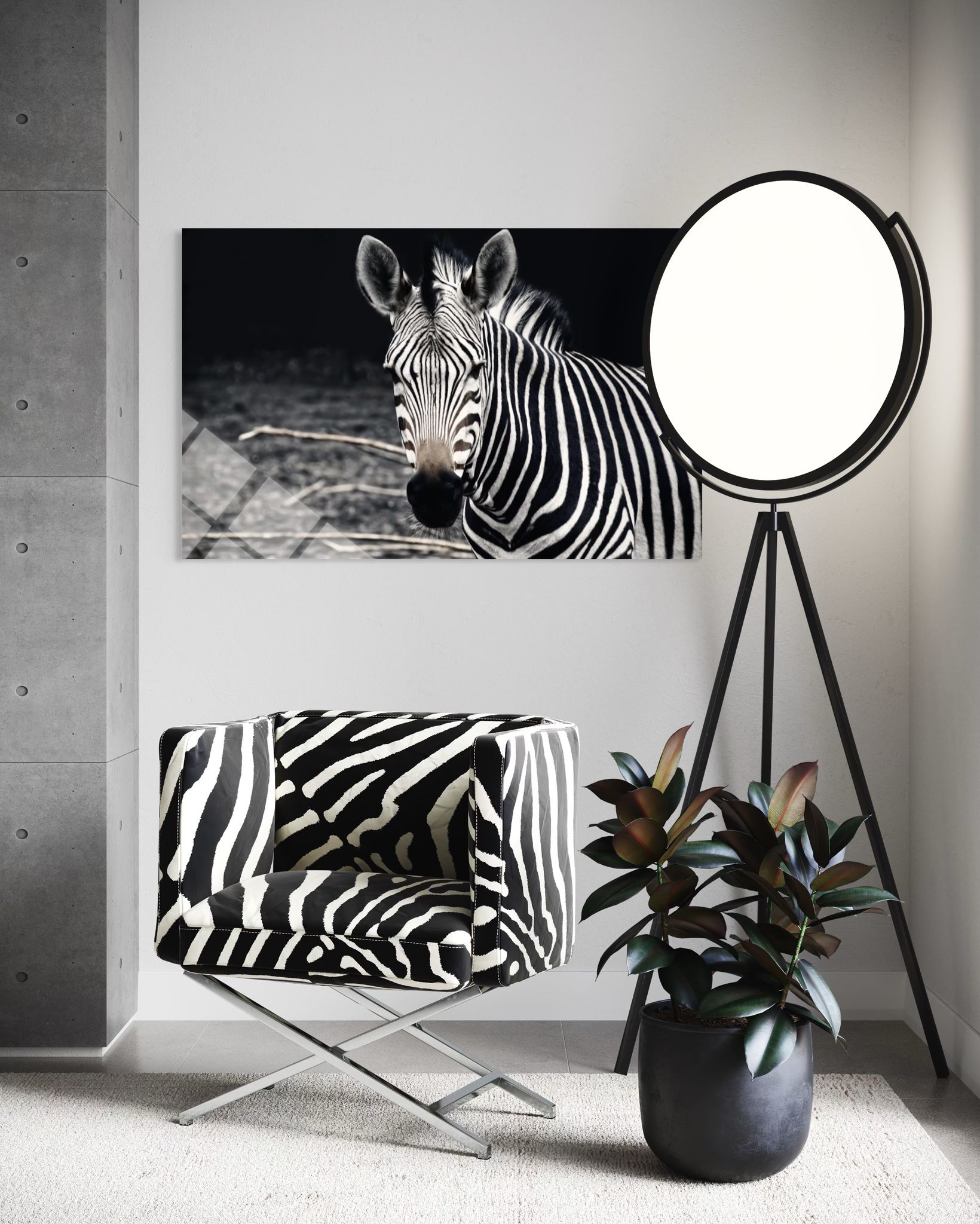 ZEBRA CAM TABLO 196
