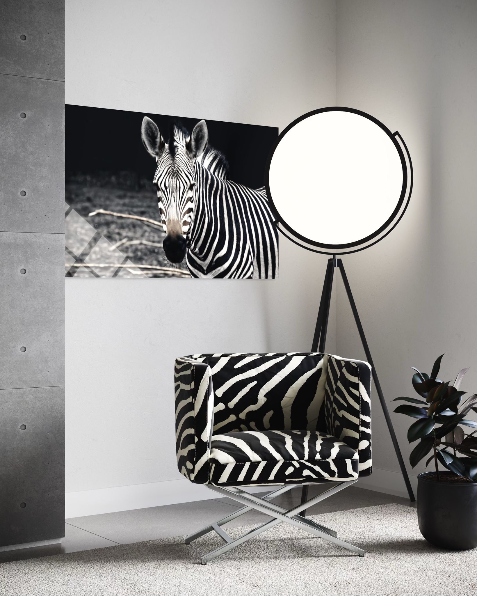 ZEBRA CAM TABLO 196