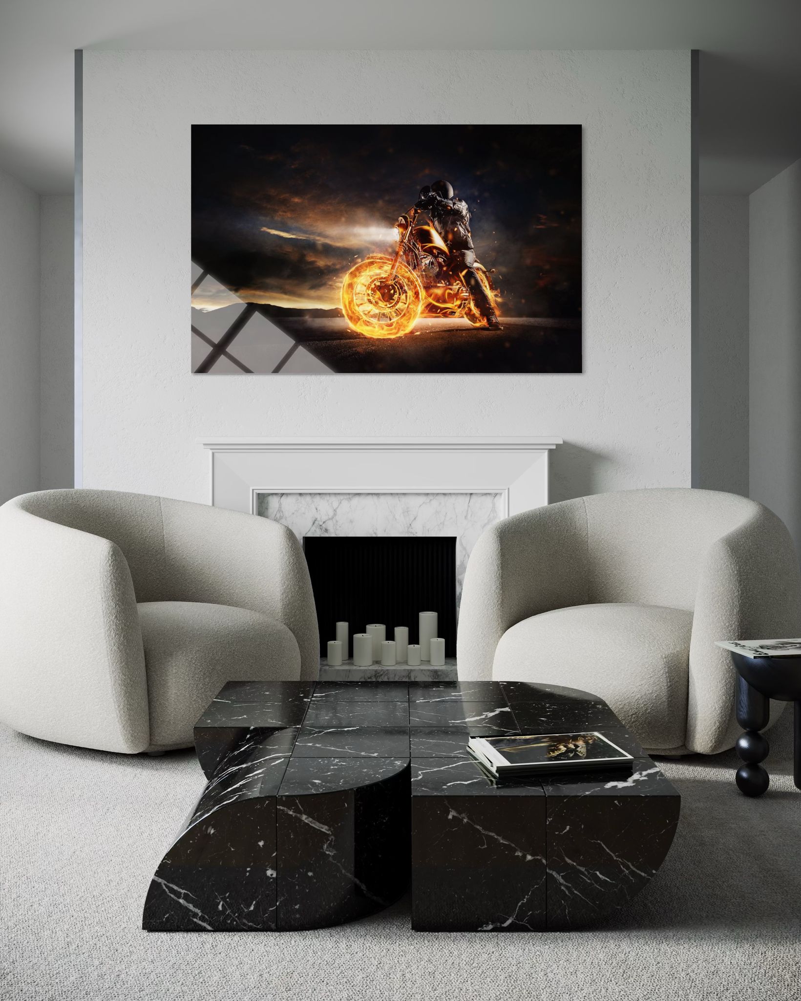 Modern Sanat Cam Tablo638