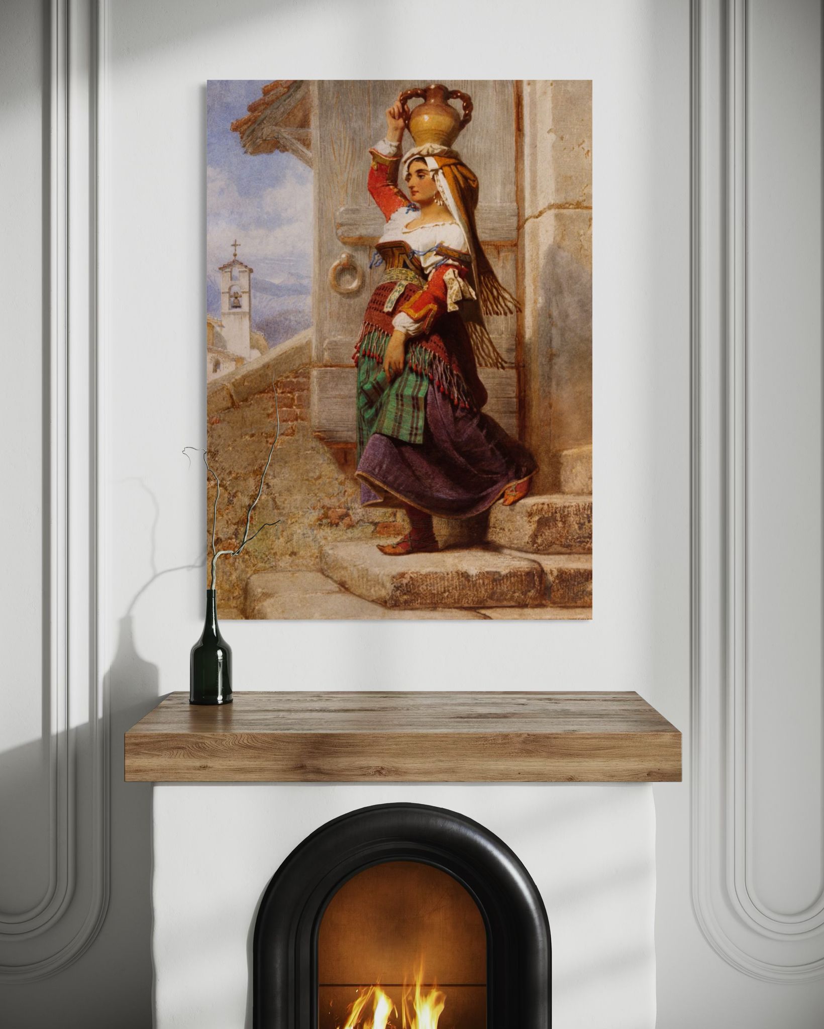 Modern Sanat Cam Tablo658