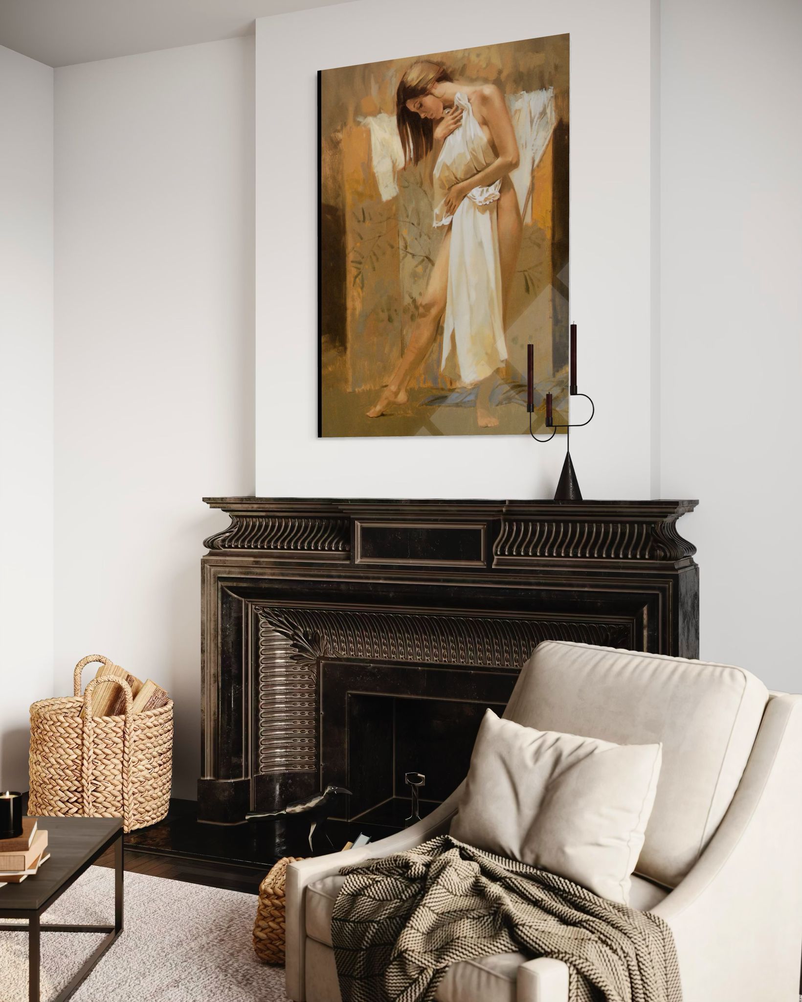 Modern Sanat Cam Tablo659
