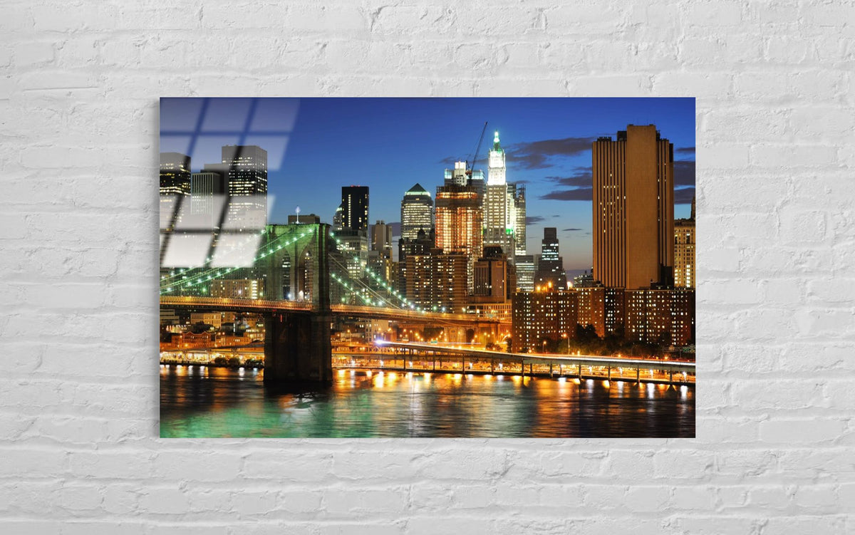 BROOKLYN KÖPRÜSÜ (NEW YORK CITY) Cam Tablo (127)