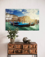 CANAL GRANDE (VENEDİK) Cam Tablo (124)