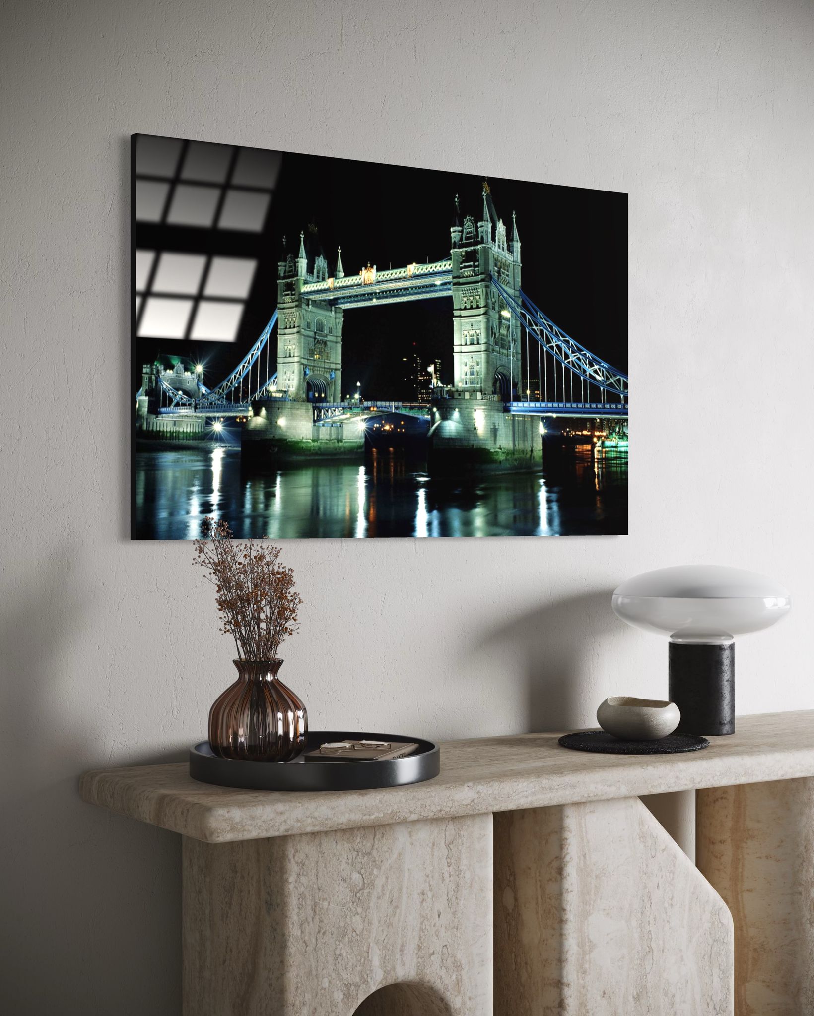 TOWER BRİDGE (LONDRA) Cam Tablo (100)