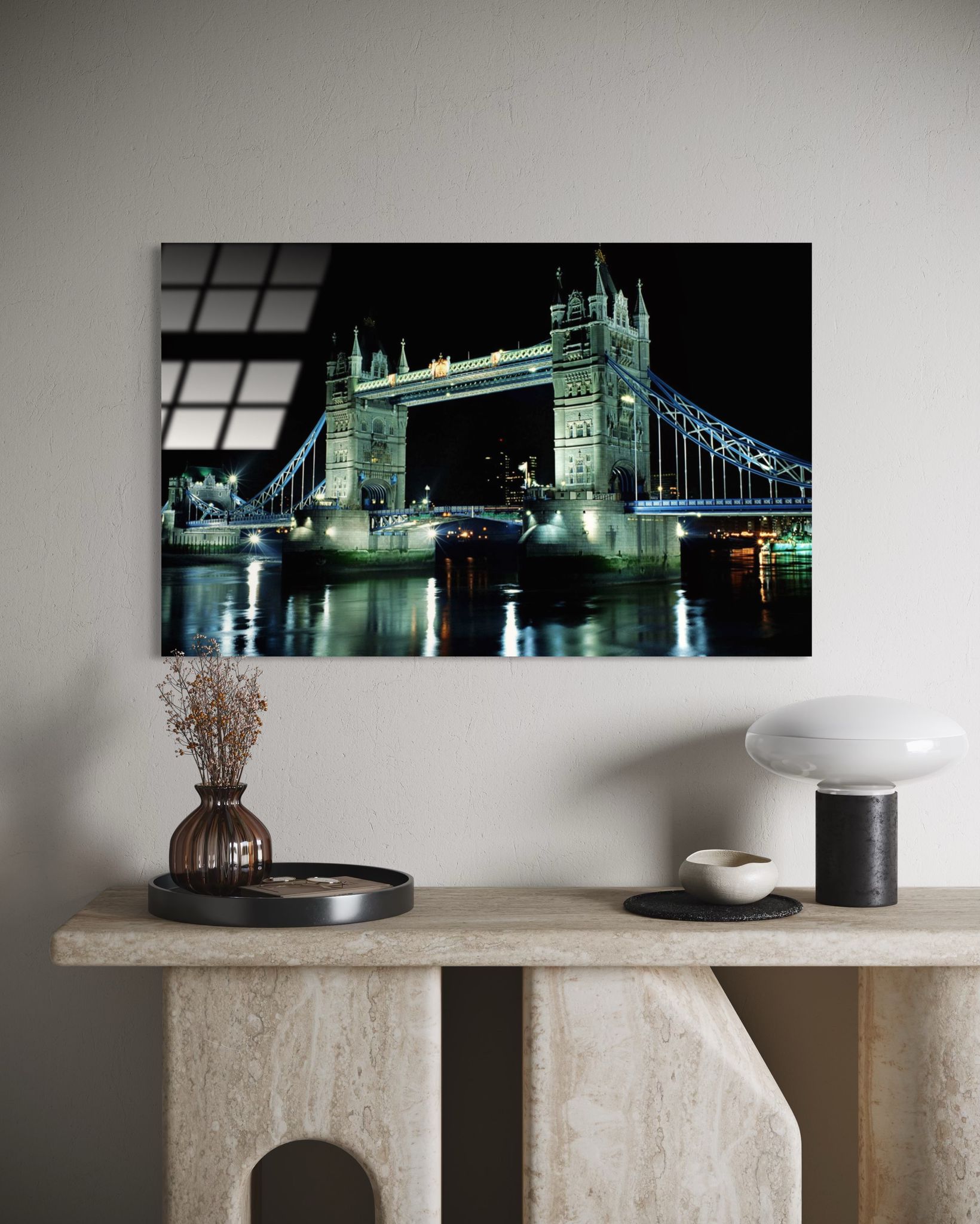 TOWER BRİDGE (LONDRA) Cam Tablo (100)
