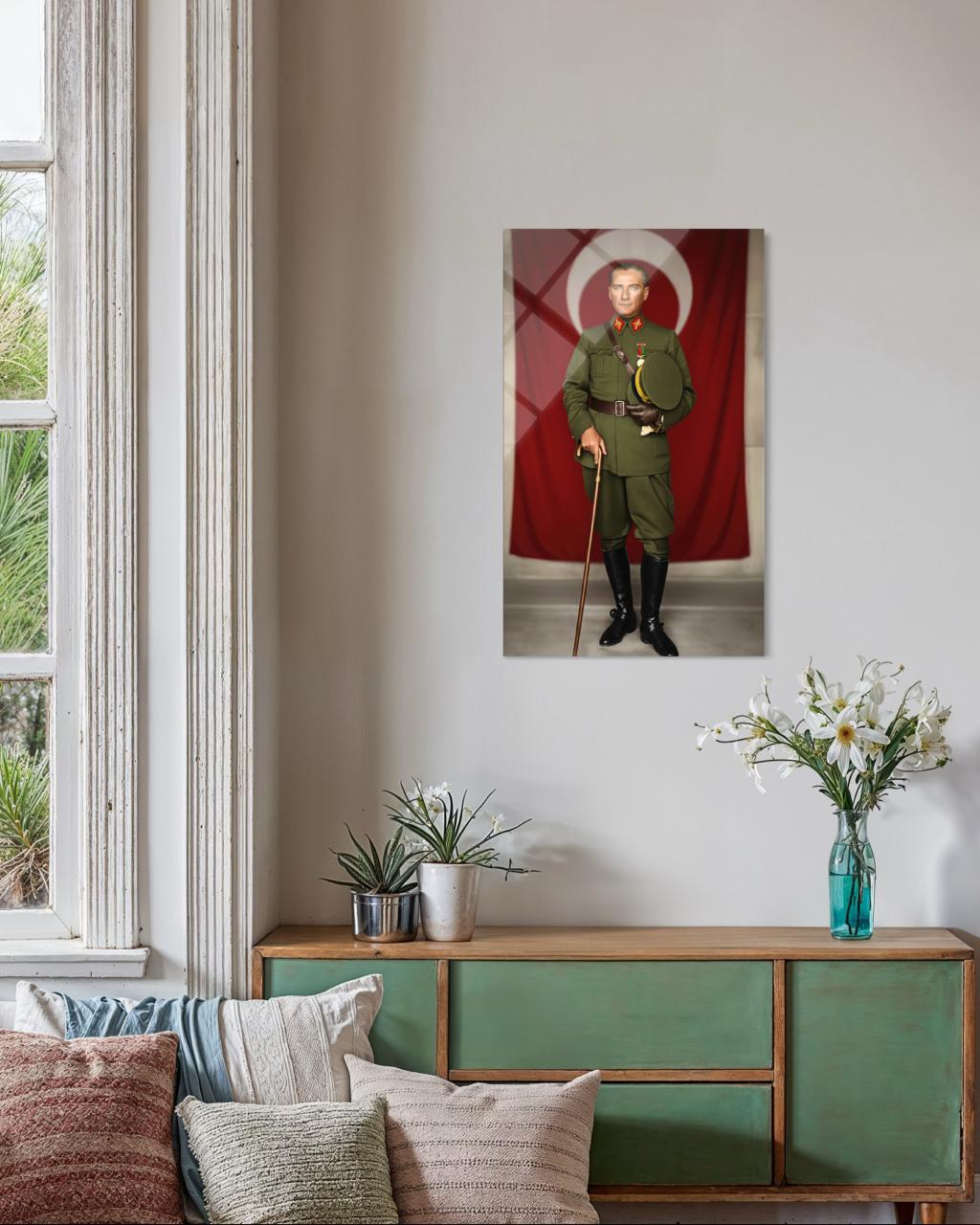 Atatürk Cam Tablo 188