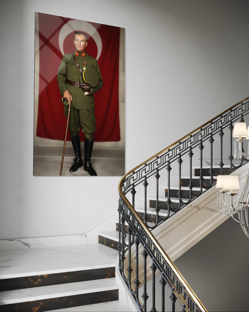 Atatürk Cam Tablo 188