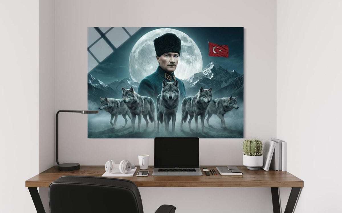 Atatürk Cam Tablo 206