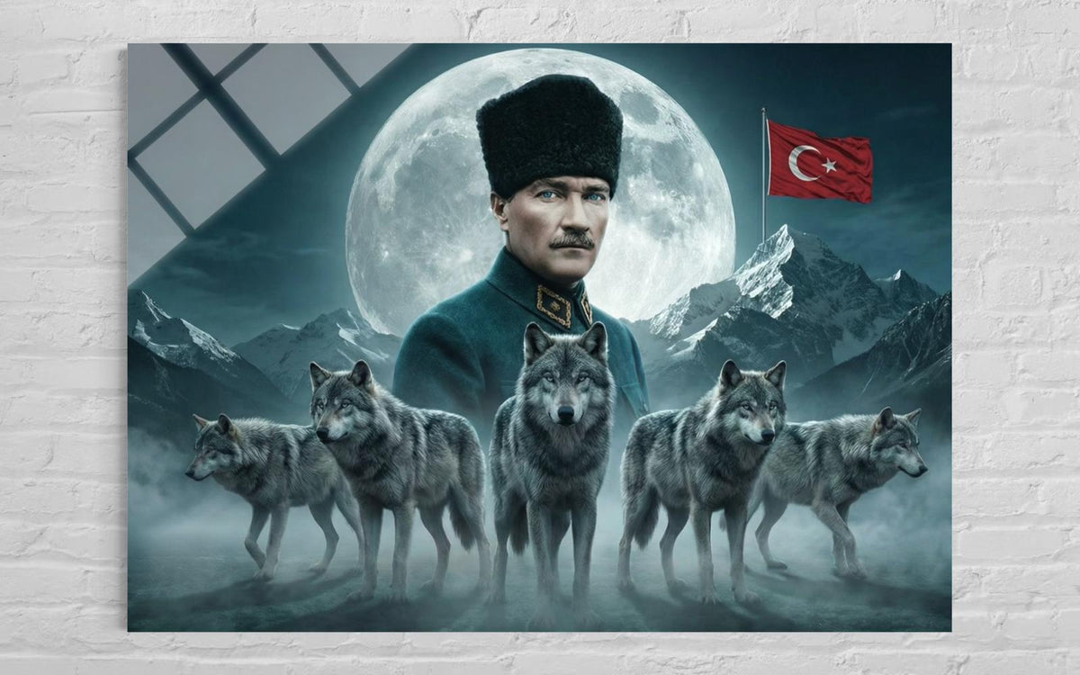 Atatürk Cam Tablo 206