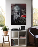 SULTAN ALPARSLAN Cam Tablo 119