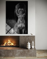 EŞ ASLANLAR CAM TABLO 220