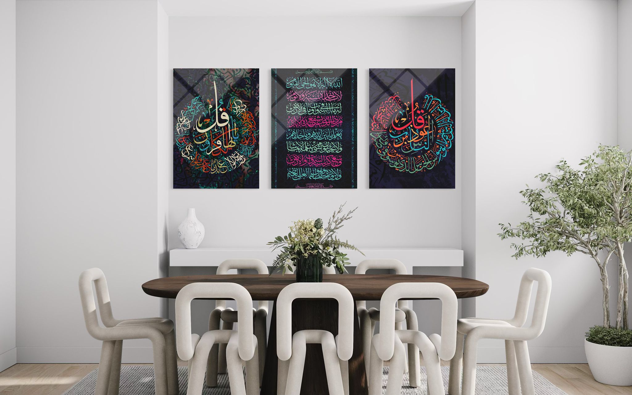 3'lü Dekoratif Tablo