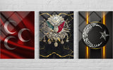 3'lü Dekoratif Tablo