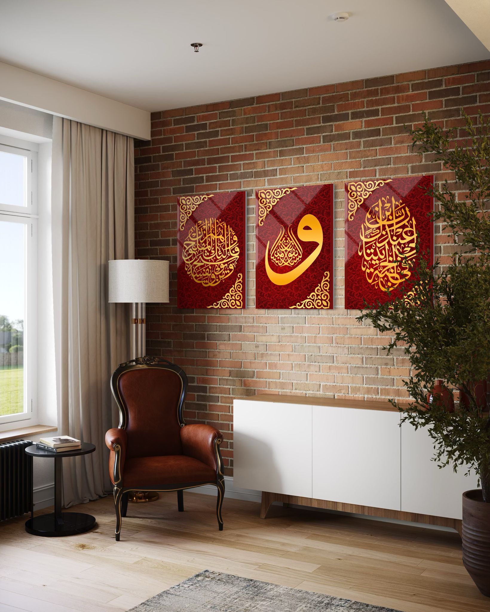 3'lü Dekoratif Tablo