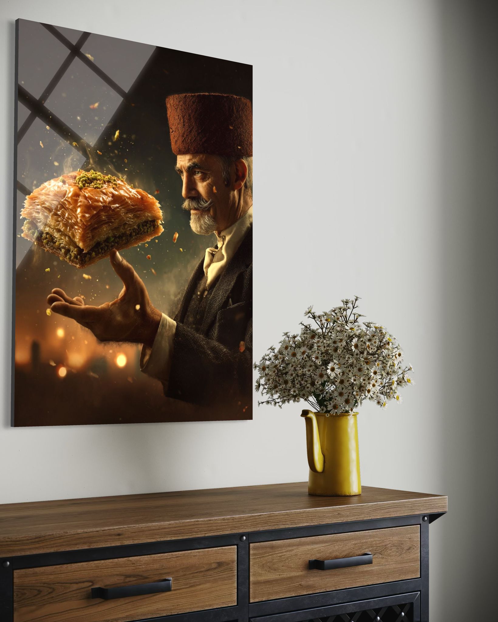 YİYECEK ve İÇECEK CAM TABLO 141