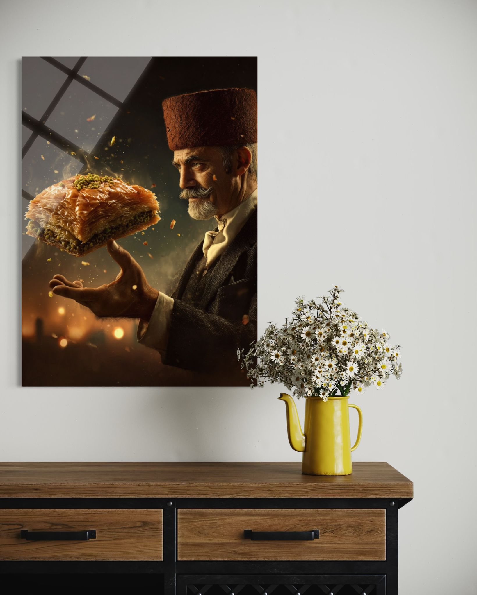 YİYECEK ve İÇECEK CAM TABLO 141