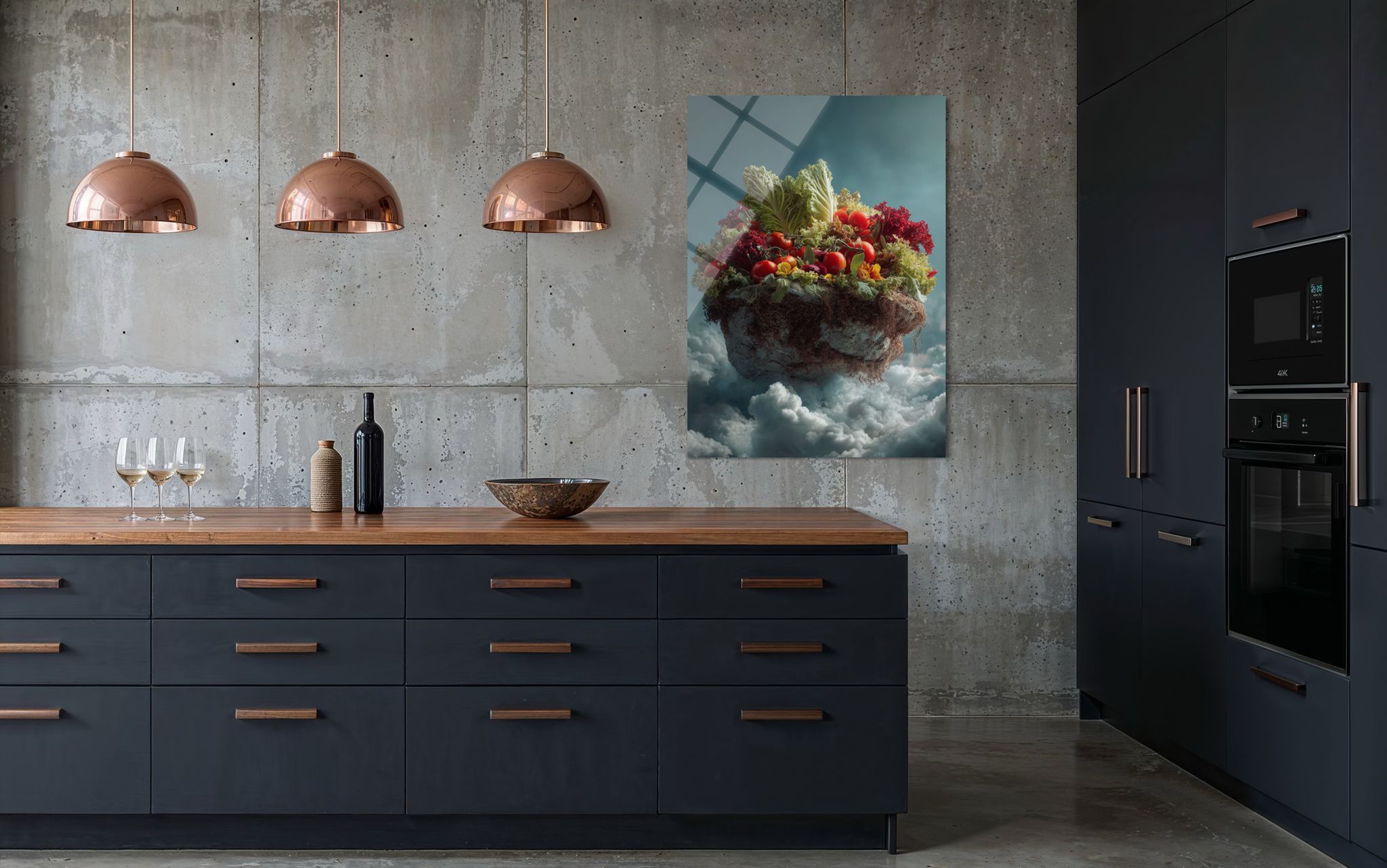 YİYECEK ve İÇECEK CAM TABLO 111