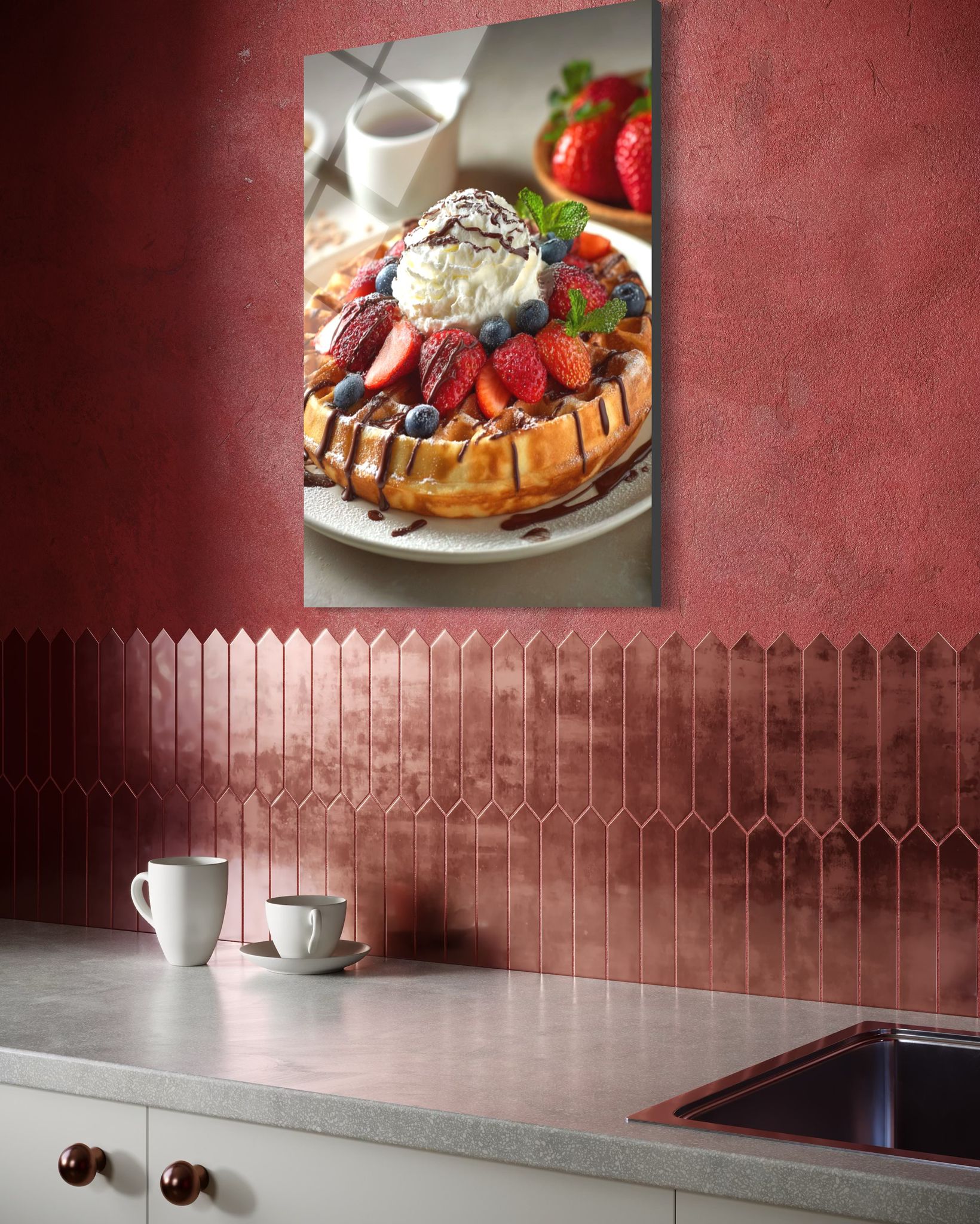 YİYECEK ve İÇECEK CAM TABLO 103