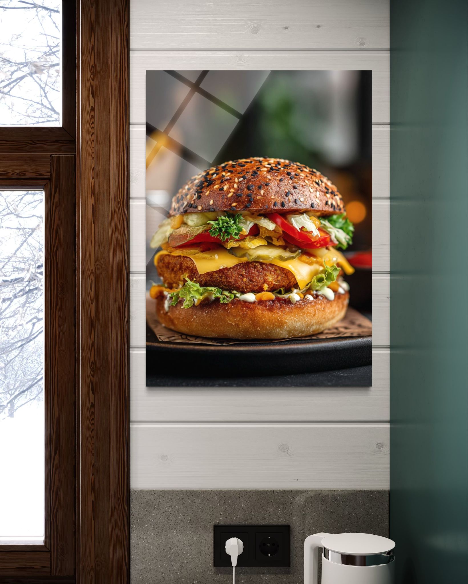 YİYECEK ve İÇECEK CAM TABLO 102