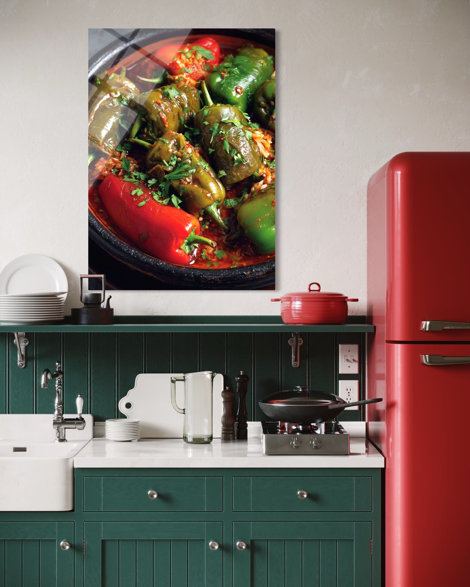 YİYECEK ve İÇECEK CAM TABLO 101