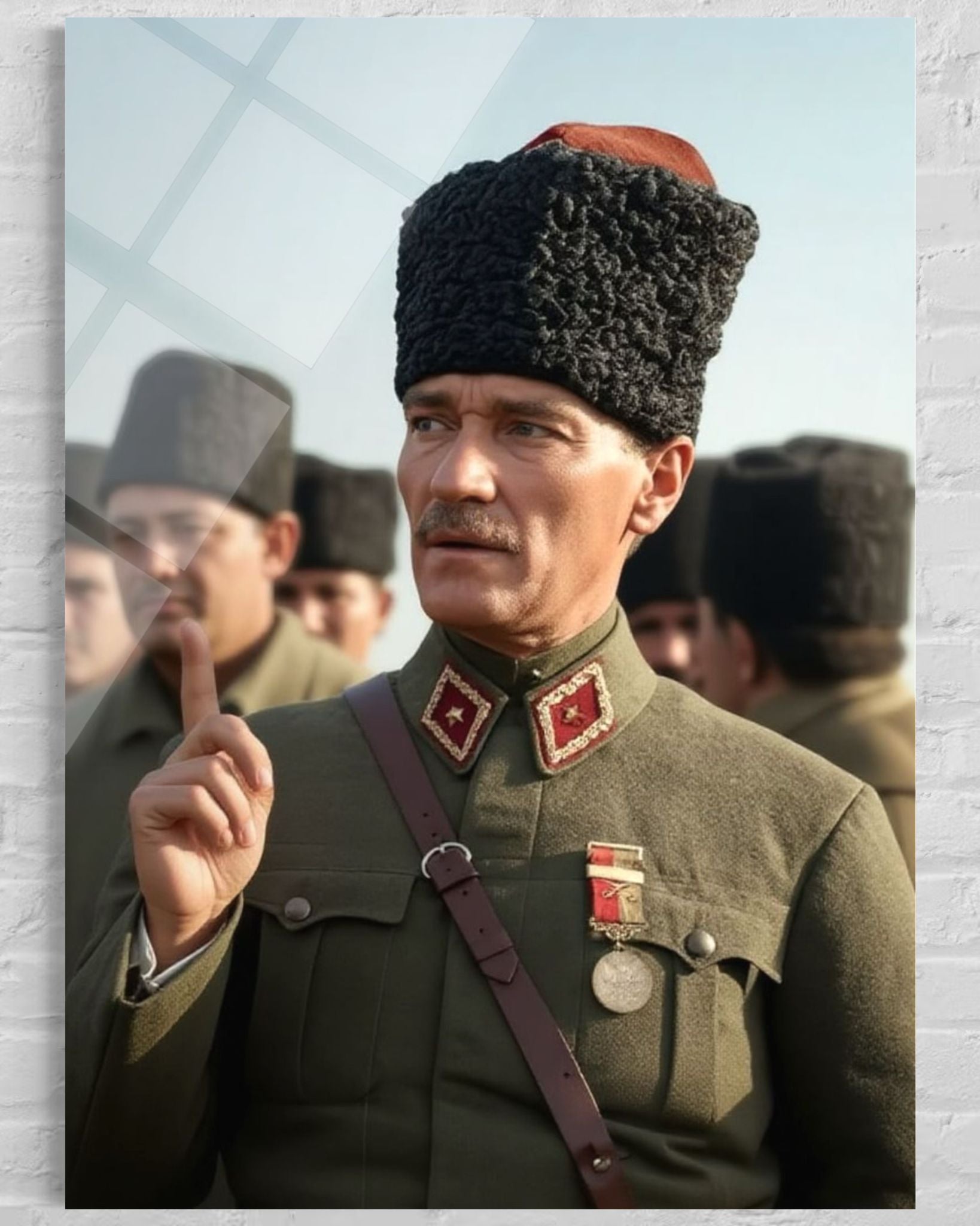 Atatürk Cam Tablo 152