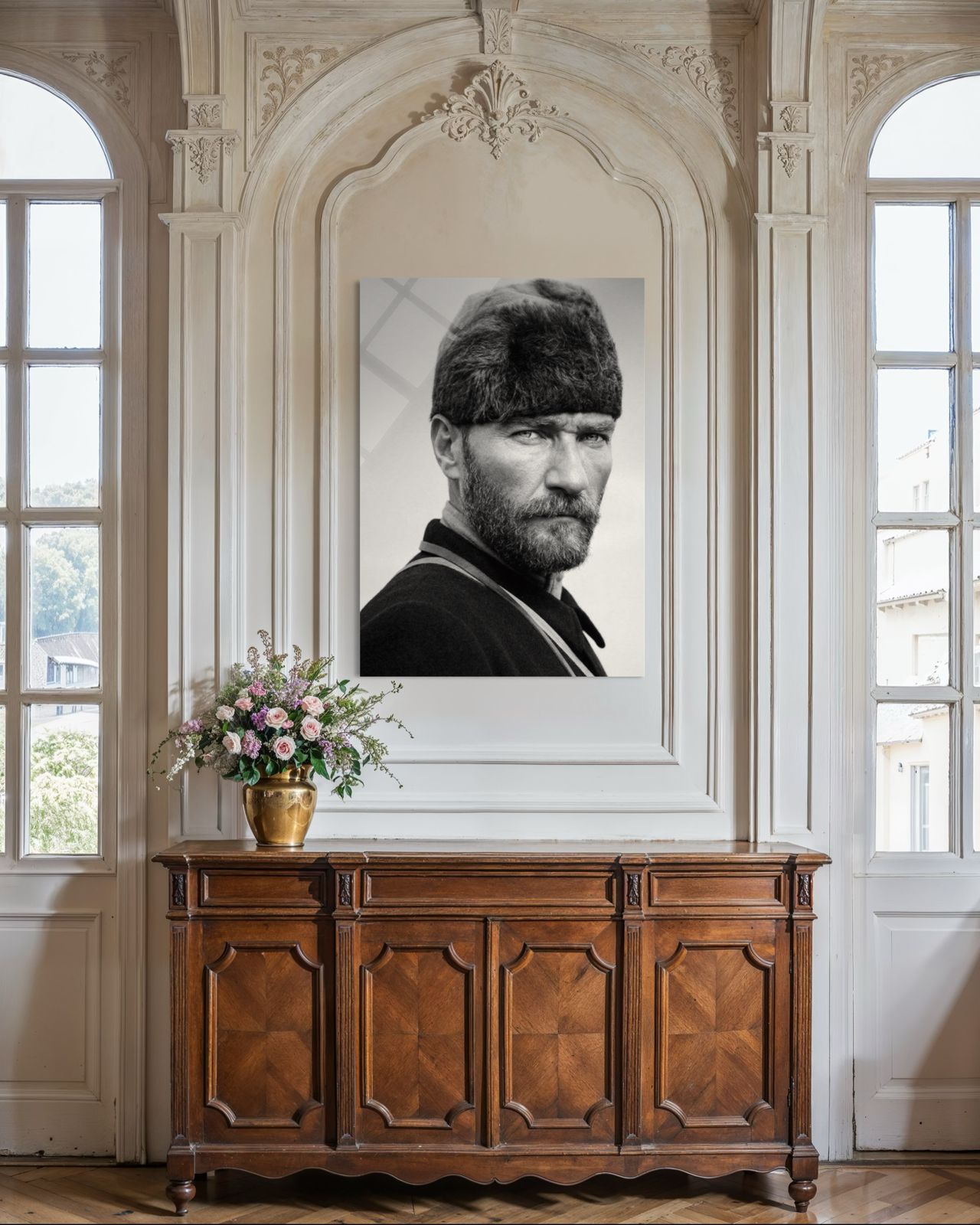 Atatürk Cam Tablo 168