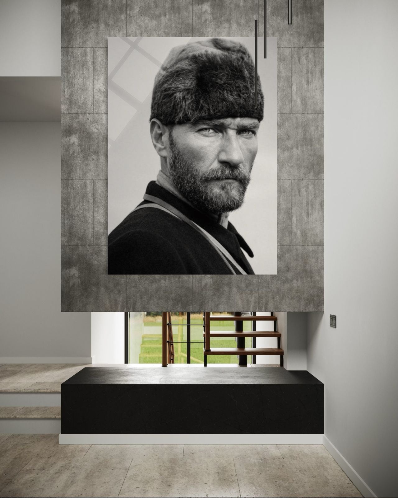 Atatürk Cam Tablo 168