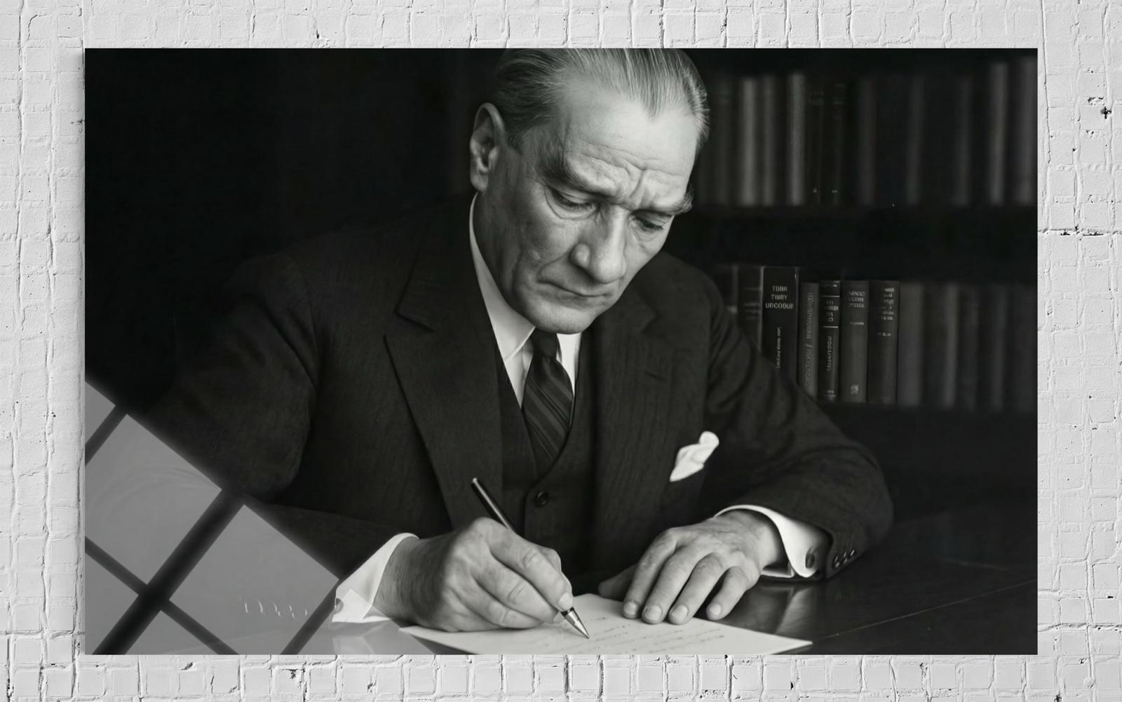 Atatürk Cam Tablo 183