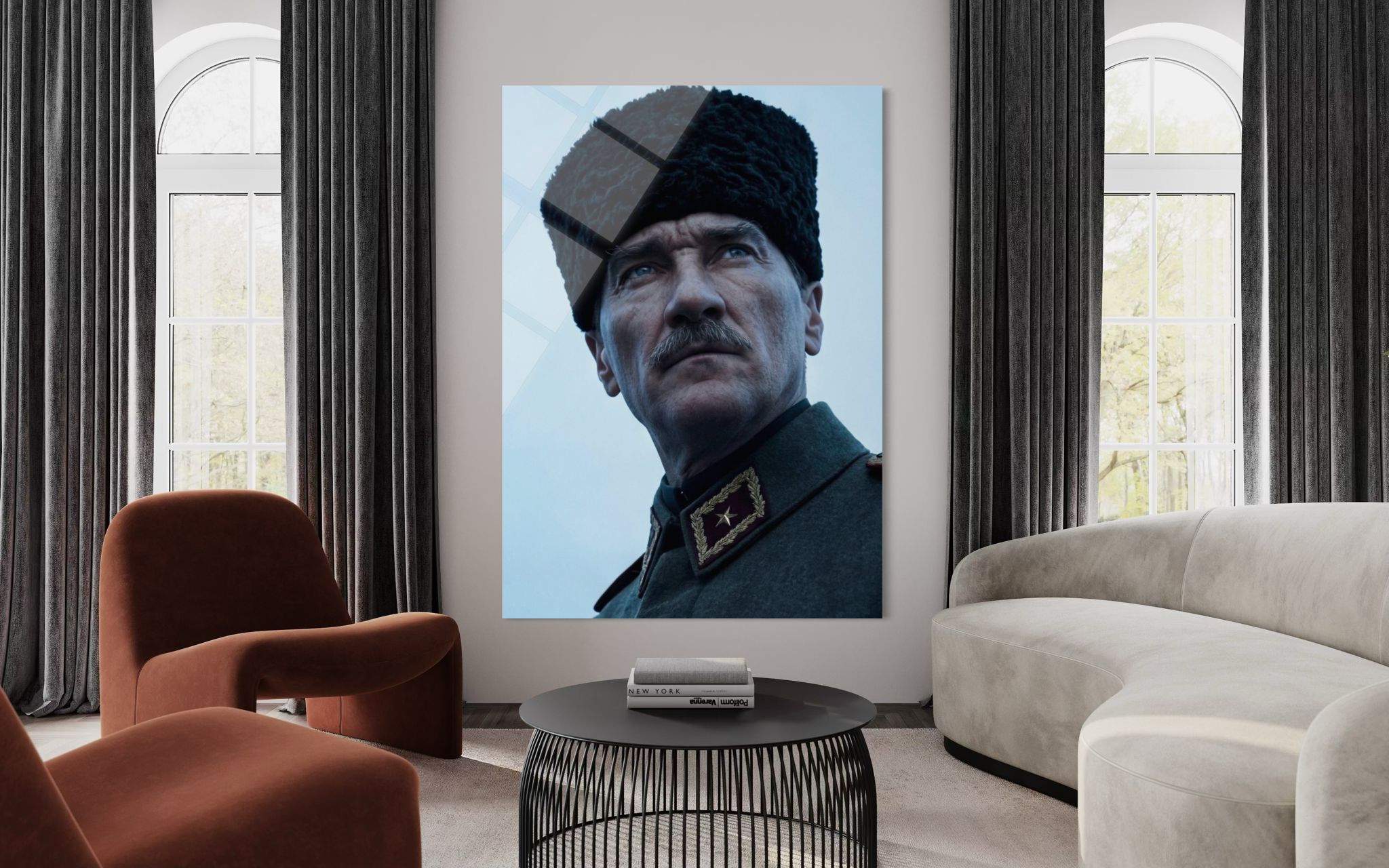 Atatürk Cam Tablo 202
