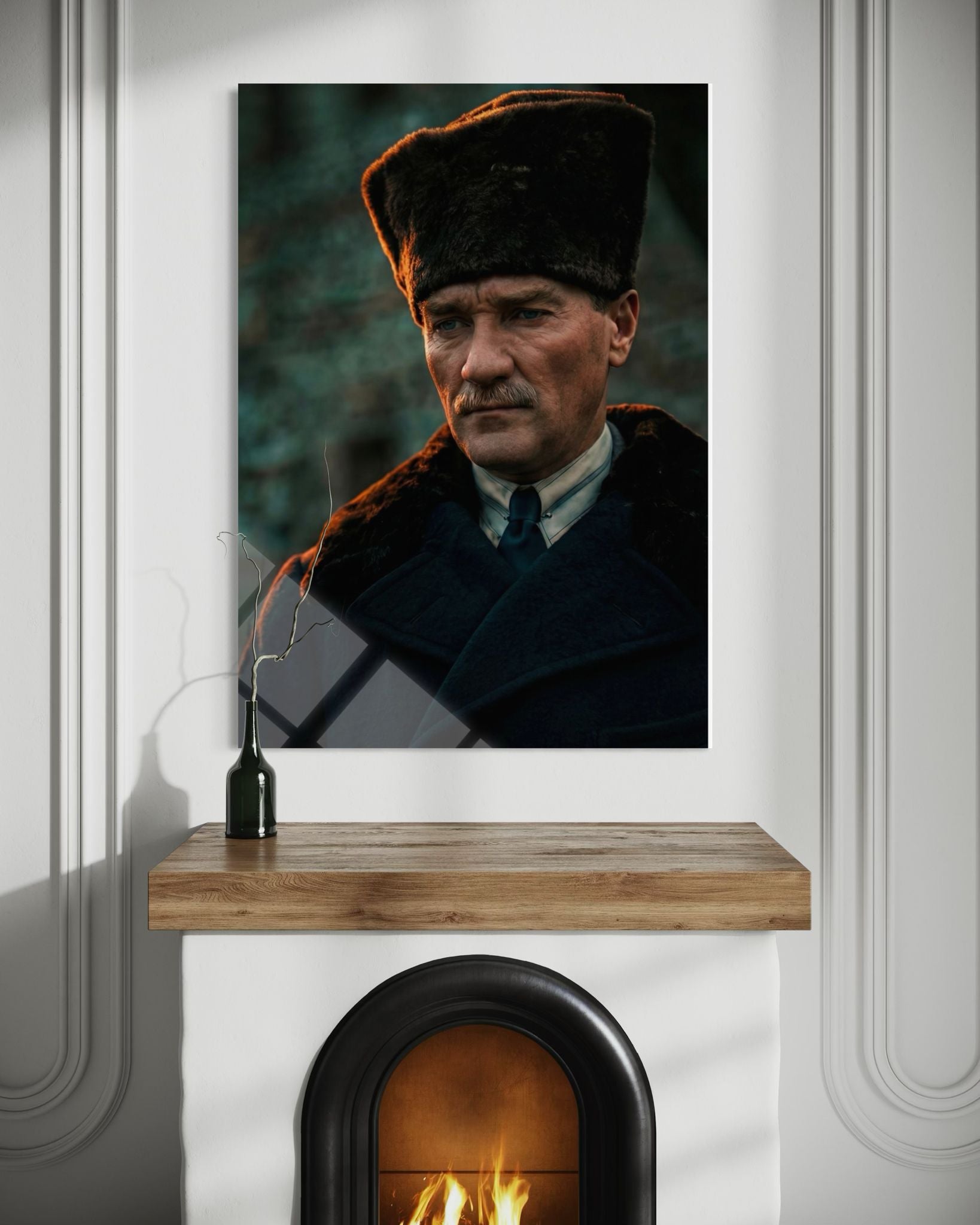 Atatürk Cam Tablo 205