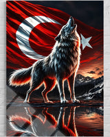 Osmanlı & TürklükCam Tablo 130