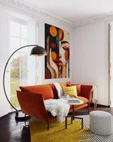 Modern Sanat Cam Tablo 417