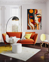 Modern Sanat Cam Tablo 417